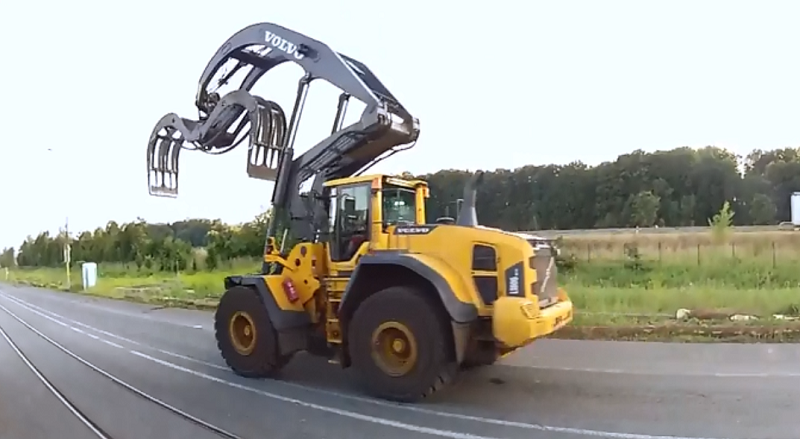 экономная работа погрузчика